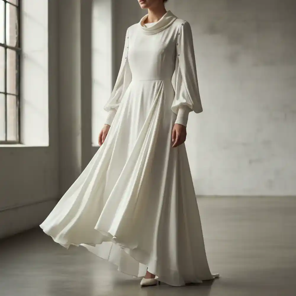 Elegant adaptive fashion silhouette
