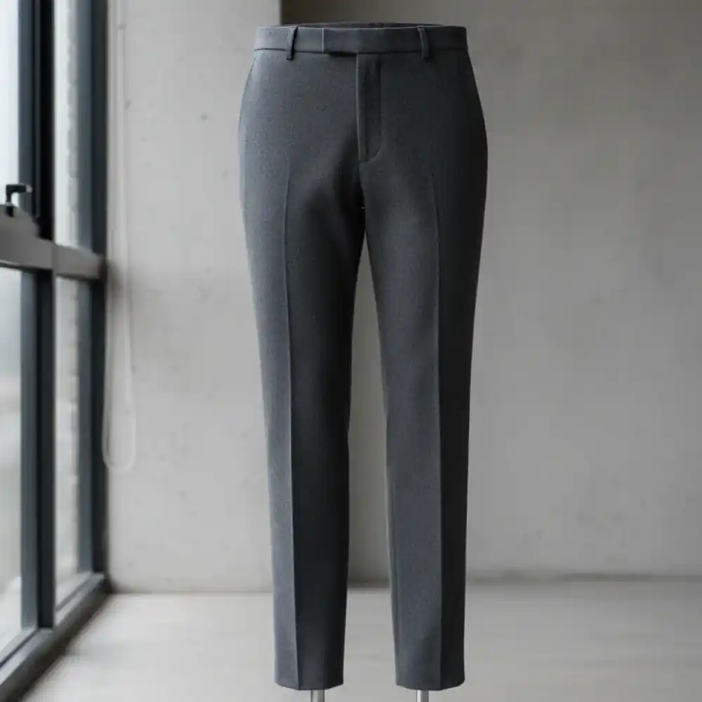 The Magnetic Trouser in charcoal